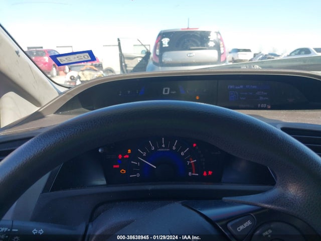 2012 HONDA CIVIC LX VIN: 2HGFB2F5XCH551329