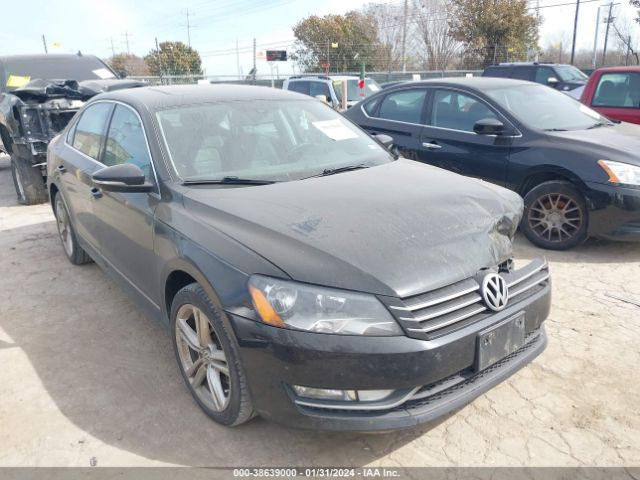 Auction sale of the 2014 Volkswagen Passat 2.0l Tdi Se, vin: 1VWBN7A35EC092852, lot number: 38639000