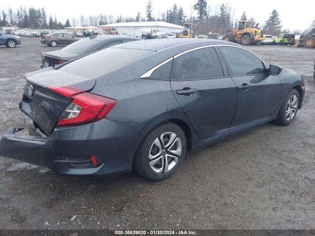 Honda Civic Lx 2018 2HGFC2F54JH534634 Image 4