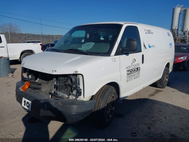 2008 CHEVROLET EXPRESS WORK VAN VIN: 1GCFH154381176132