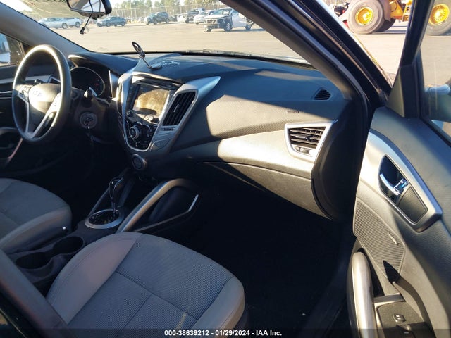 2013 HYUNDAI VELOSTER BASE W/GRAY VIN: KMHTC6ADXDU132945