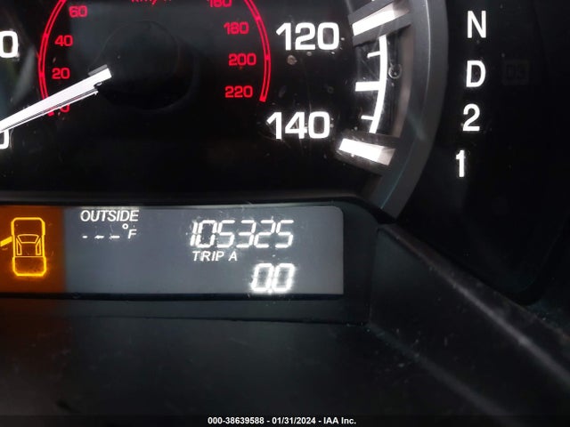 2012 HONDA RIDGELINE RTL VIN: 5FPYK1F58CB457965