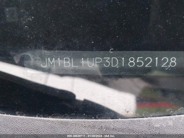2013 MAZDA MAZDA3 I SPORT VIN: JM1BL1UP3D1852128
