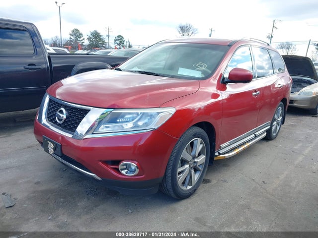 2014 NISSAN PATHFINDER PLATINUM VIN: 5N1AR2MM3EC641244