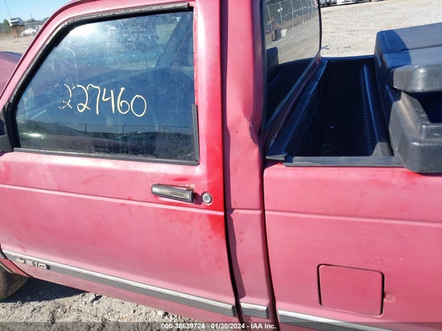 1993 CHEVROLET S TRUCK S10 VIN: 1GCCS14Z8P8166476