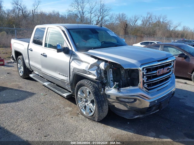 2018 GMC SIERRA 1500 SLT VIN: 3GTU2NEC1JG586359