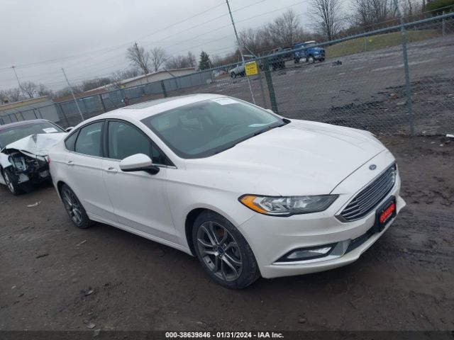 38639846 :رقم المزاد ، 3FA6P0HD0HR328520 vin ، 2017 Ford Fusion Se مزاد بيع