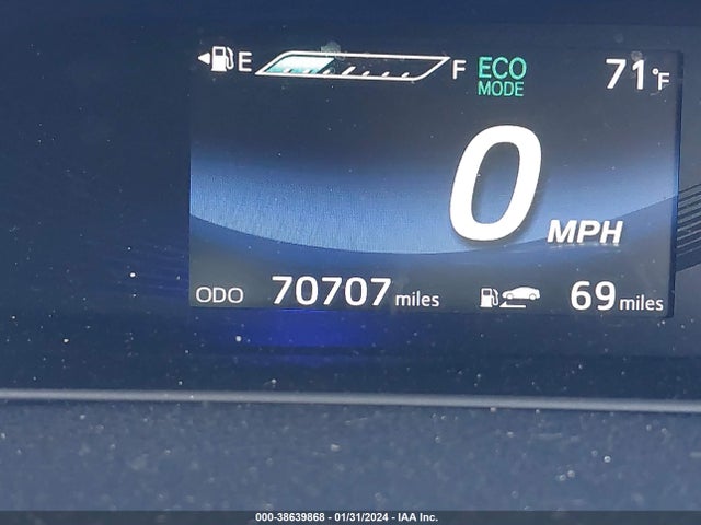2018 TOYOTA MIRAI VIN: JTDBVRBD1JA004259