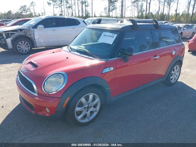 2010 MINI COOPER S CLUBMAN WMWMM3C52ATP93989 Photo 1