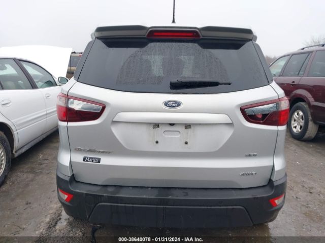 MAJ6S3JL7KC295524 Ford Ecosport Ses