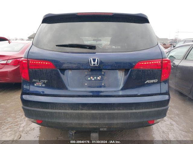 5FNYF6H5XGB043339 Honda Pilot Ex-l