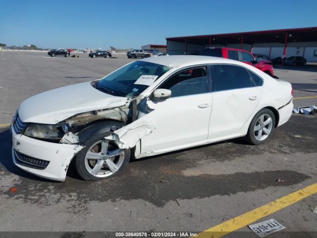 1VWBV7A39FC062755 Volkswagen Passat 2.0l Tdi Se