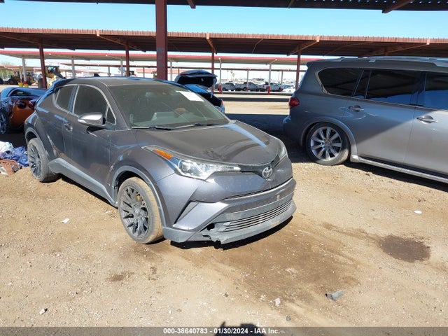 2019 Toyota C-hr Le მანქანა იყიდება აუქციონზე, vin: JTNKHMBX8K1022467, აუქციონის ნომერი: 38640783