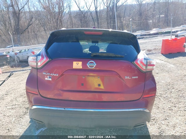 Nissan MURANO SL 2015 5N1AZ2MH0FN249041 Image 16