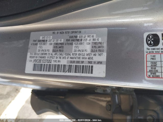 Mazda CX-5 SPORT 2014 JM3KE2BE1E0376252 Image 9