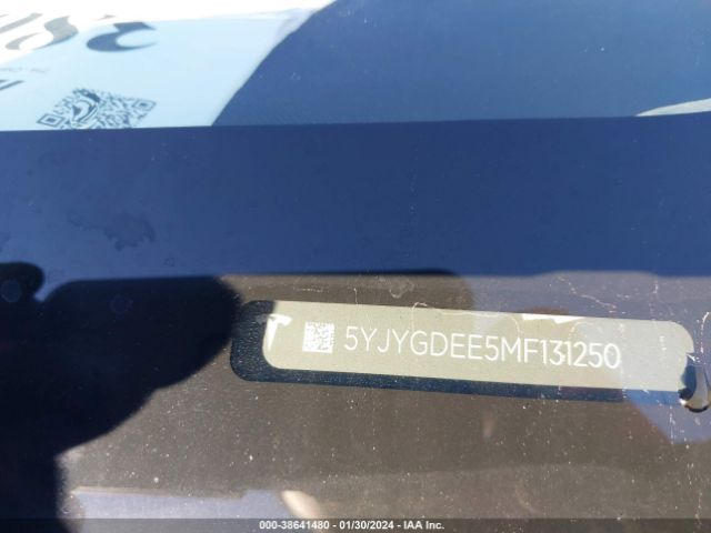 2021 TESLA MODEL Y 5YJYGDEE5MF131250 Photo 8