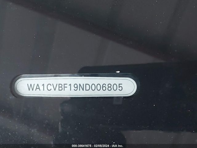 WA1CVBF19ND006805 Audi Q8 Prestige 55 Tfsi Quattro Tiptronic