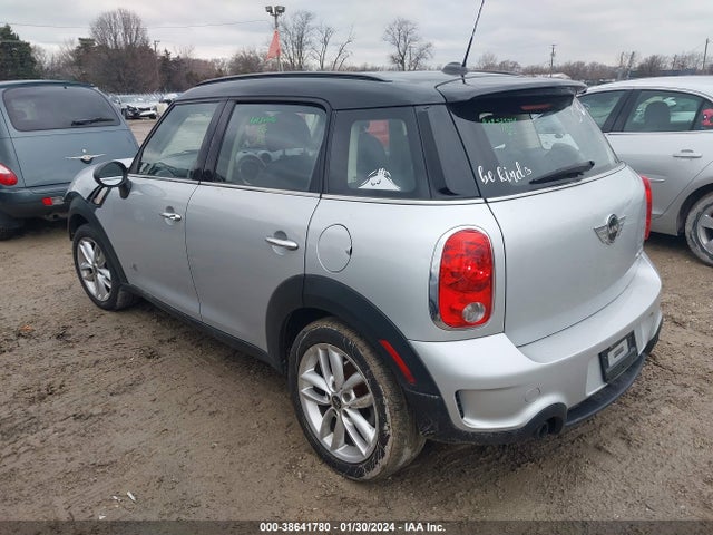 2012 MINI COOPER S COUNTRYMAN WMWZC5C54CWL62009 Photo 2