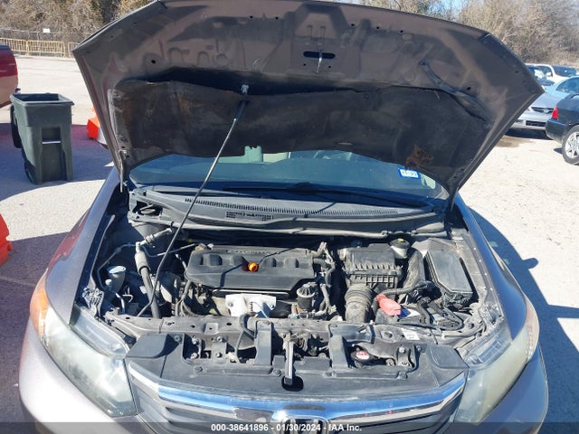 2012 HONDA CIVIC LX VIN: 19XFB2F58CE068321