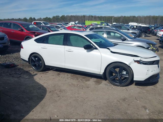 1HGCY2F76PA015162 Honda Accord Hybrid Sport-l