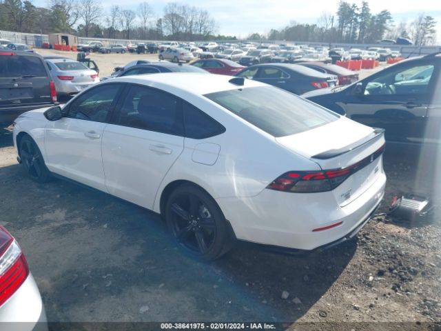 1HGCY2F76PA015162 Honda Accord Hybrid Sport-l