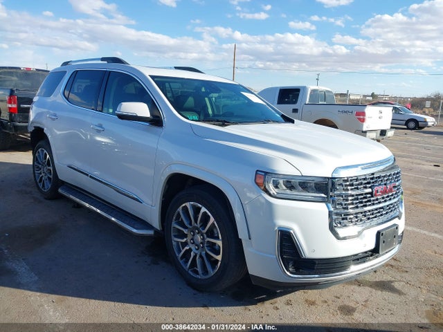 Aukcja sprzedaży 2021 Gmc Acadia Fwd Denali, vin: 1GKKNPLS8MZ147981, numer aukcji: 38642034