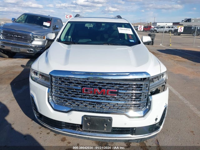 Aukcja sprzedaży 2021 Gmc Acadia Fwd Denali, vin: 1GKKNPLS8MZ147981, numer aukcji: 38642034