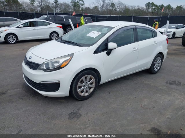 KIA RIO LX 2016 KNADM4A32G6658834 Image 2