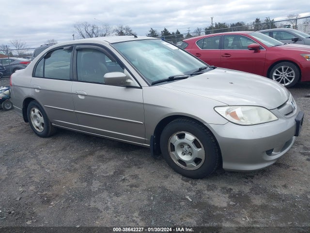 2005 HONDA CIVIC HYBRID VIN: JHMES95675S017731