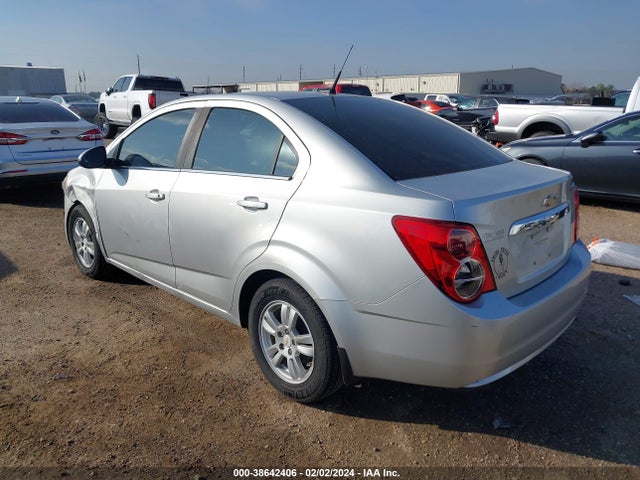 Chevrolet Sonic Lt Auto 2014 1G1JC5SH0E4224258 Image 3