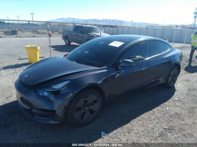 Tesla Model 3 Standard Range Plus Rear-wheel Drive 2021 5YJ3E1EA6MF992450 Image 2