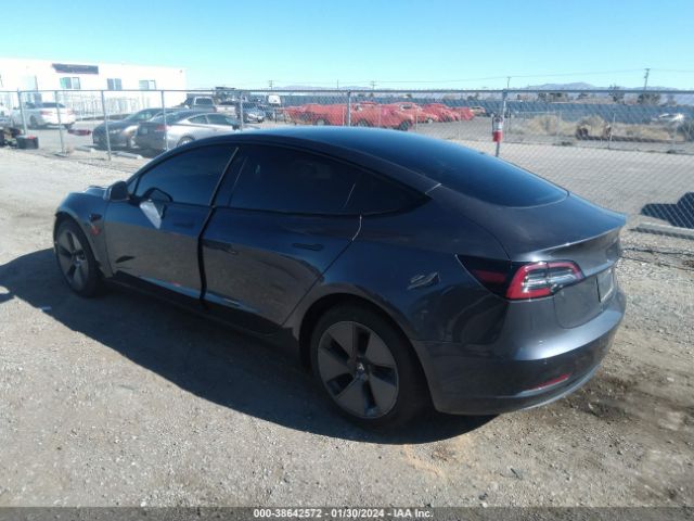 Tesla Model 3 Standard Range Plus Rear-wheel Drive 2021 5YJ3E1EA6MF992450 Image 3