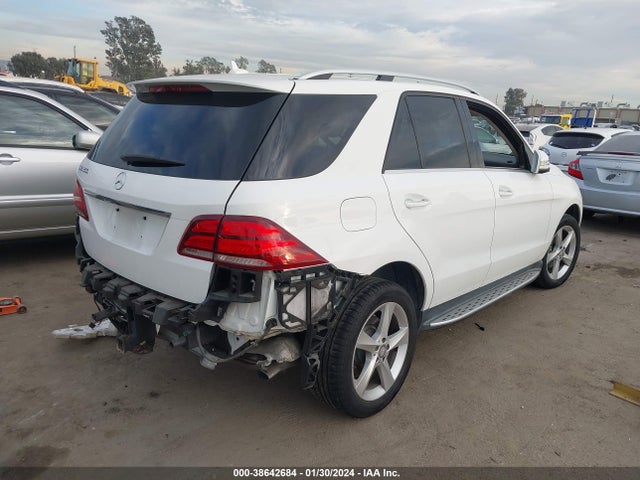2016 MERCEDES-BENZ GLE 350 VIN: 4JGDA5JB2GA639539