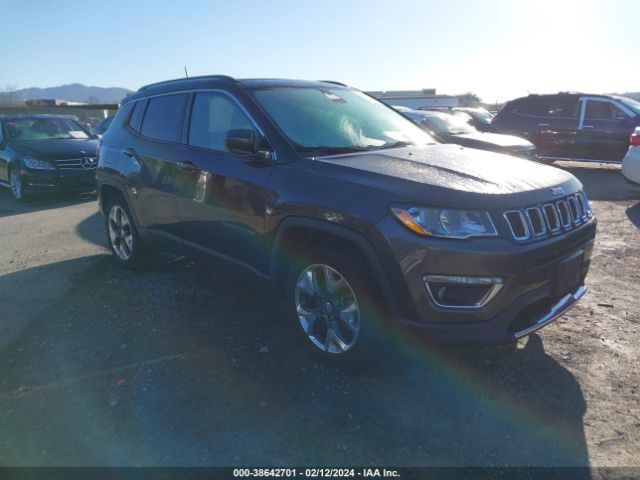 Auction sale of the 2018 Jeep Compass Limited Fwd, vin: 3C4NJCCB2JT488227, lot number: 38642701