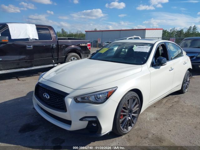 JN1FV7DP7PM570370 Infiniti Q50 Red Sport 400