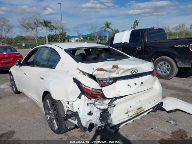 JN1FV7DP7PM570370 Infiniti Q50 Red Sport 400
