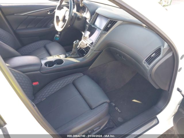 JN1FV7DP7PM570370 Infiniti Q50 Red Sport 400