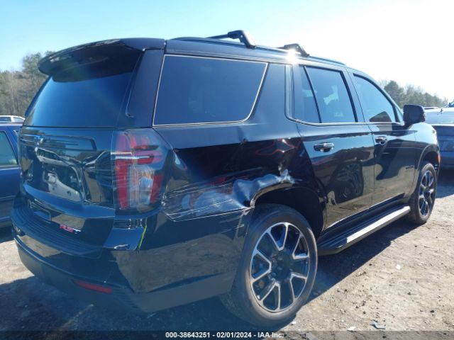 1GNSKRKD5PR498412 Chevrolet Tahoe 4wd Rst