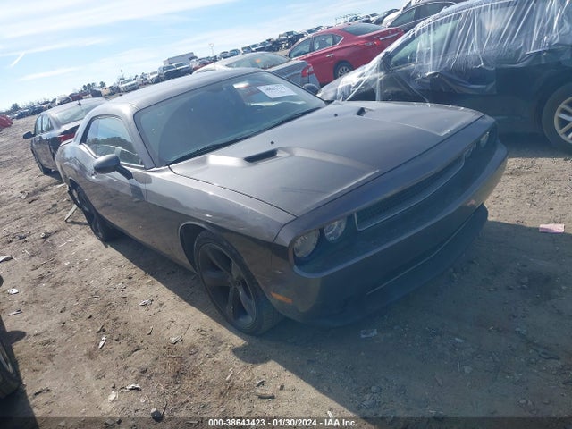 2013 DODGE CHALLENGER SXT VIN: 2C3CDYAG7DH616022