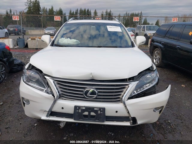 2013 LEXUS RX 350 VIN: 2T2BK1BA6DC207532