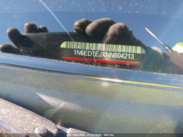 Nissan Frontier S 4x2 2022 1N6ED1EJXNN604213 Image 9
