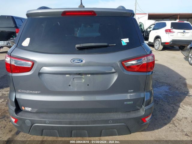 MAJ3S2GE1LC318089 Ford Ecosport Se