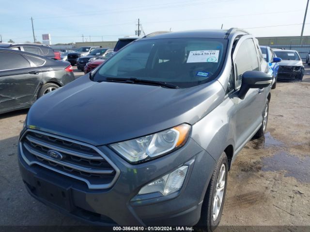 MAJ3S2GE1LC318089 Ford Ecosport Se