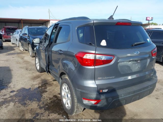 MAJ3S2GE1LC318089 Ford Ecosport Se
