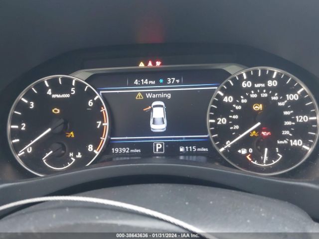 1N4BL4DV7NN371881 Nissan Altima Sv Fwd