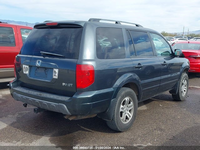 2004 HONDA PILOT EX-L VIN: 2HKYF18624H524243