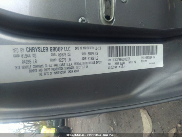 Dodge DART SXT 2014 1C3CDFBBXED702169 Image 9