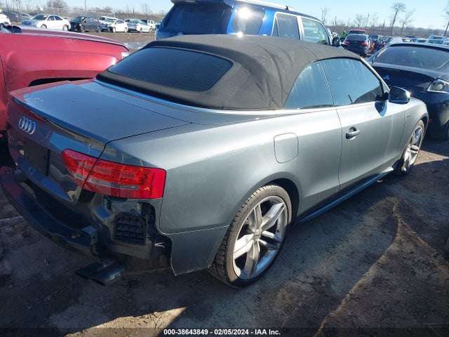 2012 Audi S5 3.0 Premium Plus მანქანა იყიდება აუქციონზე, vin: WAUVGAFH9CN009160, აუქციონის ნომერი: 38643849