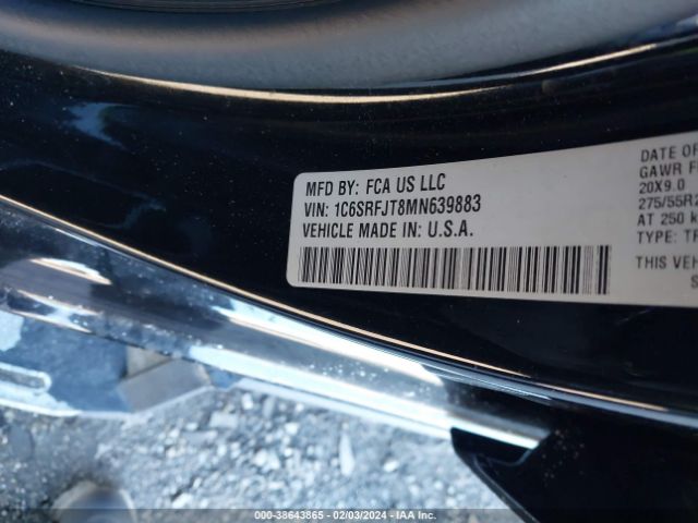 2021 RAM 1500 1C6SRFJT8MN639883 Photo 8