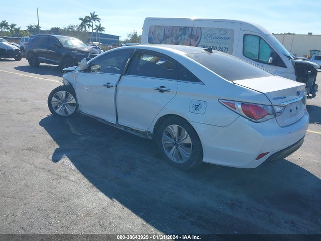 Hyundai Sonata Hybrid Limited 2014 KMHEC4A49EA103517 Image 3